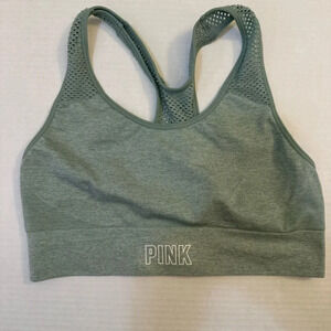 Victoria Secret Pink Sport Green Bra